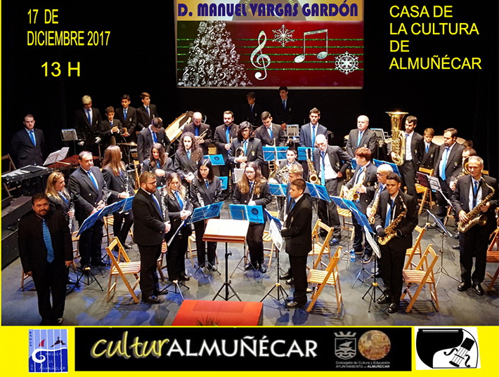 La Banda Municipal de Música de Almuñécar dará este domingo su concierto de Navidad